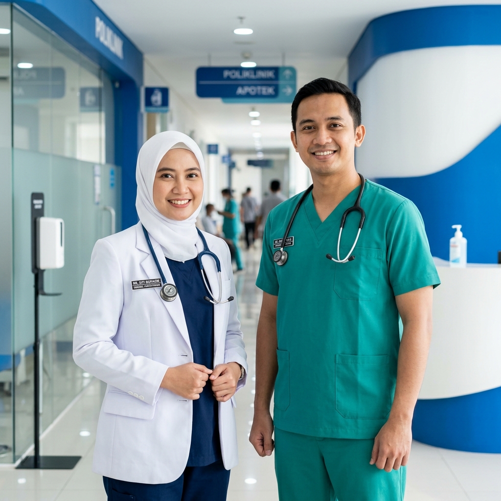 Tim dokter profesional RS Nadi